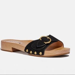 Coach Bleeker slide sandals